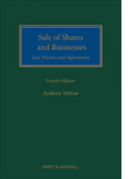 Stilton |  Sale of Shares and Businesses | Buch |  Sack Fachmedien