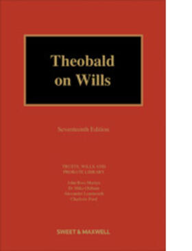 Martyn / Oldham / Learmonth | Theobald on Wills | Buch | 978-0-414-03208-8 | sack.de