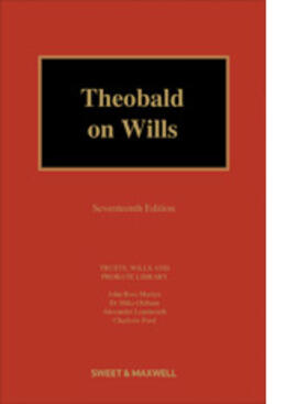 Martyn / Oldham / Learmonth |  Theobald on Wills | Buch |  Sack Fachmedien