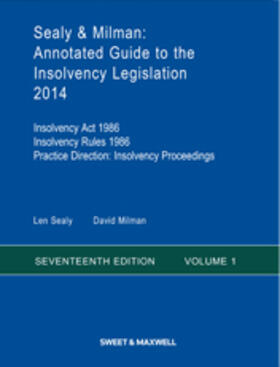 Sealy / Milman | Sealy & Milman: Annotated Guide to the Insolvency Legislation 2014 | Buch | 978-0-414-03410-5 | sack.de