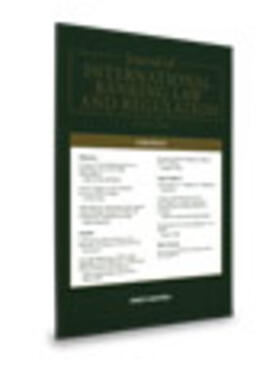 Penn / Reynolds / Cohen |  Journal of International Banking Law & Regulation | Buch |  Sack Fachmedien