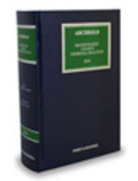 Barnes |  Archbold Magistrates' Courts Criminal Practice 2010 | Buch |  Sack Fachmedien