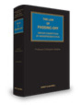 Wadlow |  The Law of Passing-Off: Unfair Competition by Misrepresentation | Buch |  Sack Fachmedien