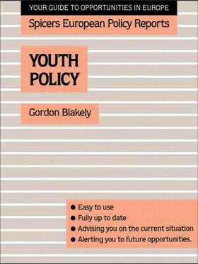 Blakely |  Youth Policy | Buch |  Sack Fachmedien