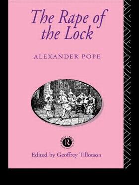 Pope / Tillotson |  The Rape of the Lock | Buch |  Sack Fachmedien