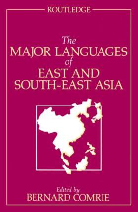 Comrie |  The Major Languages of East and South-East Asia | Buch |  Sack Fachmedien