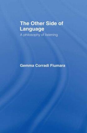 Fiumara |  The Other Side of Language | Buch |  Sack Fachmedien