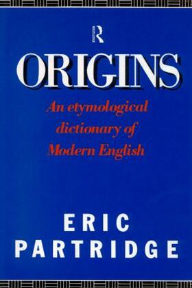 Partridge |  Origins | Buch |  Sack Fachmedien