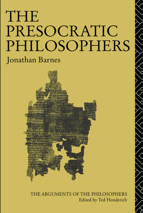 Barnes | The Presocratic Philosophers | Buch | 978-0-415-05079-1 | sack.de