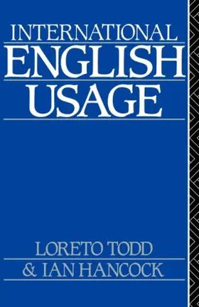 Hancock / Todd |  International English Usage | Buch |  Sack Fachmedien