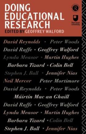 Walford |  Doing Educational Research | Buch |  Sack Fachmedien