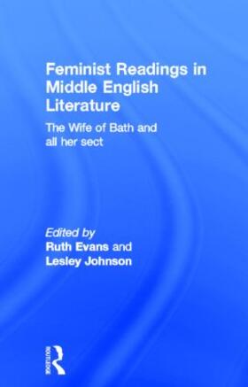 Evans / Johnson | Feminist Readings in Middle English Literature | Buch | 978-0-415-05818-6 | sack.de