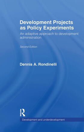 Rondinelli |  Development Projects as Policy Experiments | Buch |  Sack Fachmedien