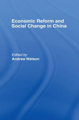 Watson |  Economic Reform and Social Change in China | Buch |  Sack Fachmedien