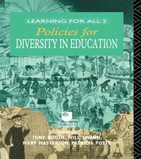 Booth / Masterson / Potts |  Policies for Diversity in Education | Buch |  Sack Fachmedien