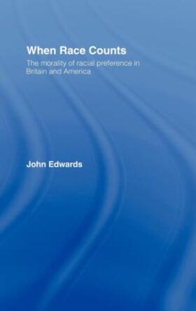 Edwards |  When Race Counts | Buch |  Sack Fachmedien