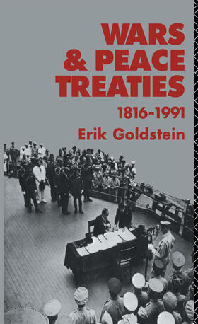 Goldstein |  Wars and Peace Treaties | Buch |  Sack Fachmedien
