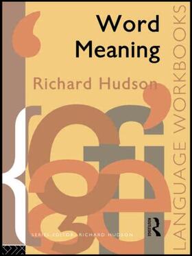 Hudson |  Word Meaning | Buch |  Sack Fachmedien