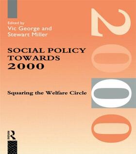 George / Miller |  Social Policy Towards 2000 | Buch |  Sack Fachmedien