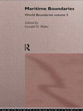 Blake |  Maritime Boundaries | Buch |  Sack Fachmedien