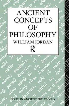 Jordan |  Ancient Concepts of Philosophy | Buch |  Sack Fachmedien