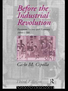 Cipolla |  Before the Industrial Revolution | Buch |  Sack Fachmedien