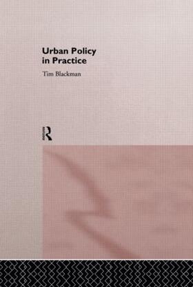 Blackman |  Urban Policy in Practice | Buch |  Sack Fachmedien