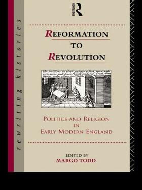 Todd |  Reformation to Revolution | Buch |  Sack Fachmedien