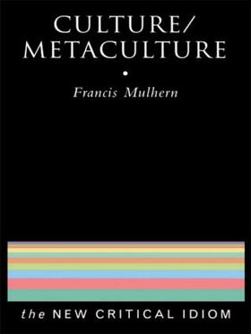 Mulhern |  Culture/Metaculture | Buch |  Sack Fachmedien
