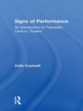Counsell |  Signs of Performance | Buch |  Sack Fachmedien