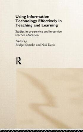 Davis / Somekh |  Using IT Effectively in Teaching and Learning | Buch |  Sack Fachmedien