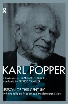 Popper |  The Lesson of this Century | Buch |  Sack Fachmedien