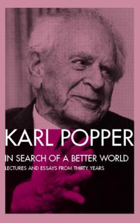 Popper |  In Search of a Better World | Buch |  Sack Fachmedien
