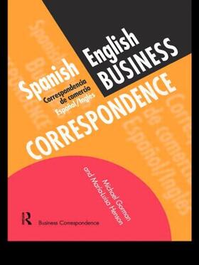 Gorman / Henson |  Spanish/English Business Correspondence | Buch |  Sack Fachmedien