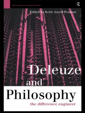 Ansell-Pearson |  Deleuze and Philosophy | Buch |  Sack Fachmedien