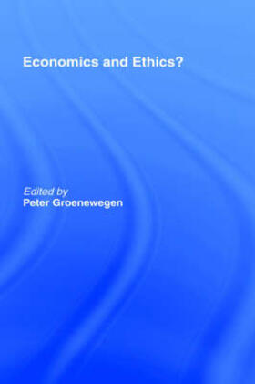 Groenewegen |  Economics and Ethics? | Buch |  Sack Fachmedien