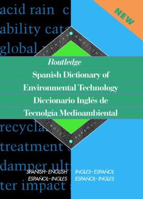 Paricio |  Routledge Spanish Dictionary of Environmental Technology Diccionario Ingles de Tecnologia Medioambiental | Buch |  Sack Fachmedien