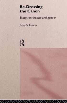 Solomon |  Re-Dressing the Canon | Buch |  Sack Fachmedien