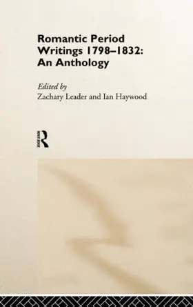 Haywood / Leader |  Romantic Period Writings 1798-1832 | Buch |  Sack Fachmedien