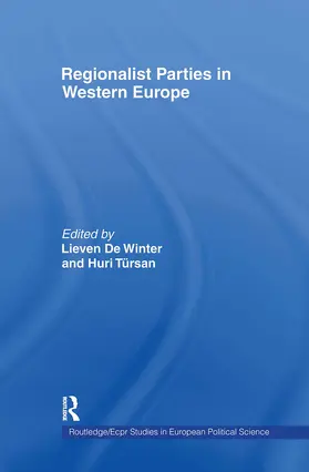 De Winter / Tursan |  Regionalist Parties in Western Europe | Buch |  Sack Fachmedien