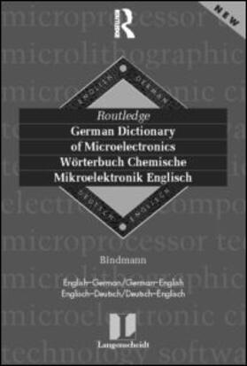 Werner Bindmann |  German Dictionary of Microelectronics/Worterbuch Mikroelektonik Englisch | Buch |  Sack Fachmedien