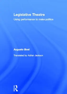 Boal |  Legislative Theatre | Buch |  Sack Fachmedien