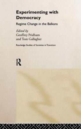 Gallagher / Pridham | Experimenting With Democracy | Buch | 978-0-415-18726-8 | sack.de