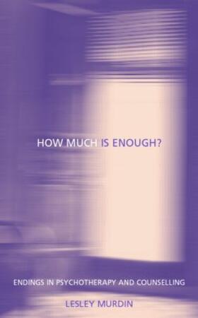 Murdin |  How Much Is Enough? | Buch |  Sack Fachmedien