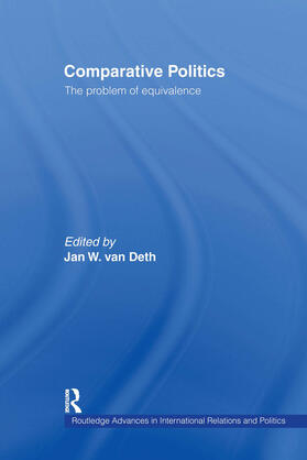van Deth |  Equivalence in Comparative Politics | Buch |  Sack Fachmedien