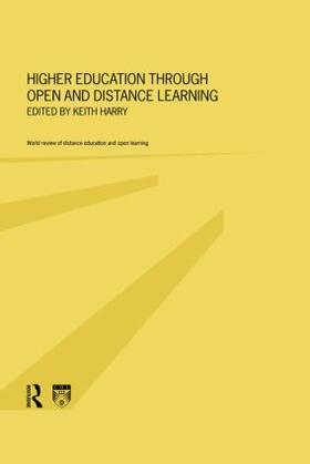 Harry |  Higher Education Through Open and Distance Learning | Buch |  Sack Fachmedien