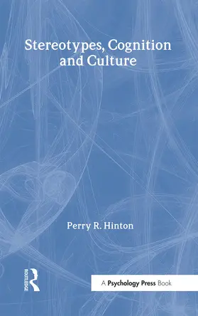 Hinton |  Stereotypes, Cognition and Culture | Buch |  Sack Fachmedien