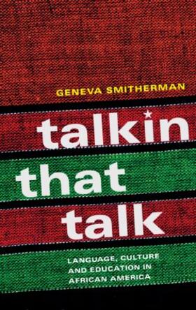Smitherman |  Talkin that Talk | Buch |  Sack Fachmedien