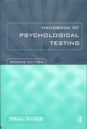 Kline |  Handbook of Psychological Testing | Buch |  Sack Fachmedien