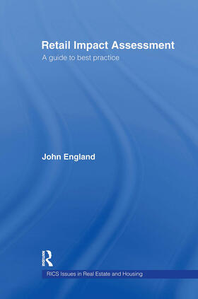 England |  Retail Impact Assessment | Buch |  Sack Fachmedien